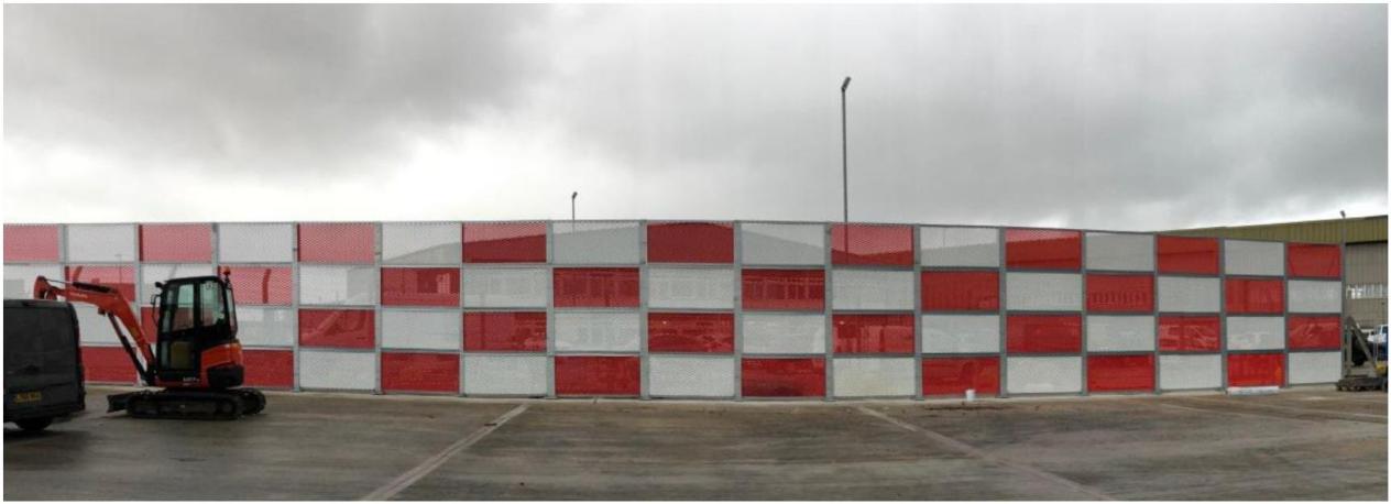 美國米南德茲機場導(dǎo)流墻 美國米南德茲機場導(dǎo)流墻